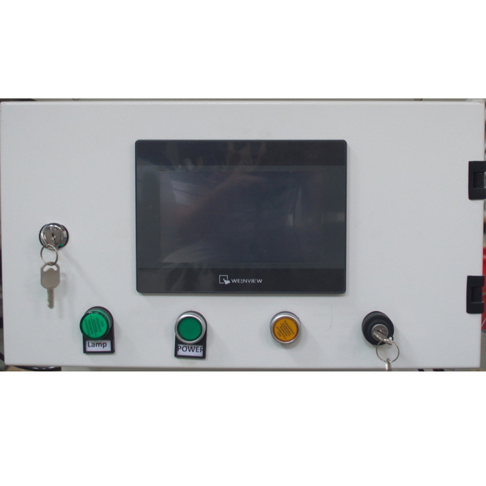 衣服のためのISO 9001の蒸気の出版物の鉄220ボルトのタッチ画面PLC 1