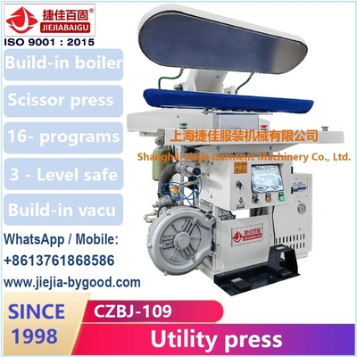 洗濯機 蒸気プレス ユーティリティ SS バックプレス 機械 機器 タッチスクリーン