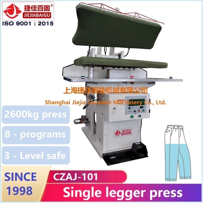 CZAJ自動PLCパンツプレッサー 2600kg マックスプレッシャー 0.4 - 0.6MPa蒸気