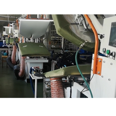 縦のTシャツのタッチ画面PLC 50HZが付いている自動蒸気の出版物機械