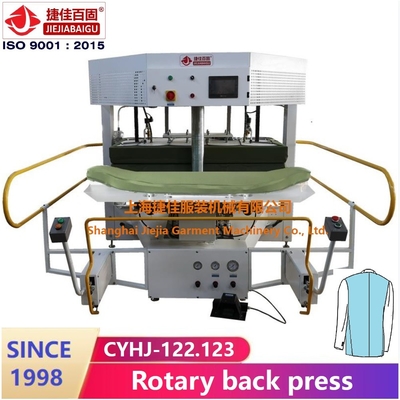 quality 縦の回転式ジャケット1.5KWの服スーツの押す機械1500W蒸気の部屋のブレザーのスーツ factory