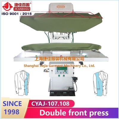 衣服のための1.5KW 0.75KWの蒸気の商業アイロンをかける出版物